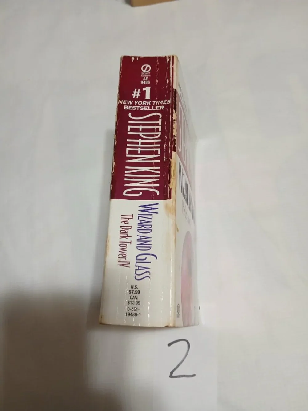 Stephen King Wizard and Glass The Dark Tower IV 1st printing Signet Paperback